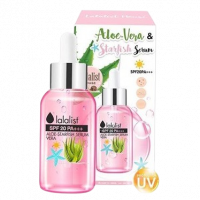 Lalalist SPF20 PA+++ ALOE-VERA & STARFISH SERUM เซรั่มว่านปลาดาวสีชมพู สูตรกันแดด